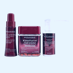 Keranique 30-Day Three-Piece Hair Regrowth & Repair System | Best Price and  Reviews | Zulily